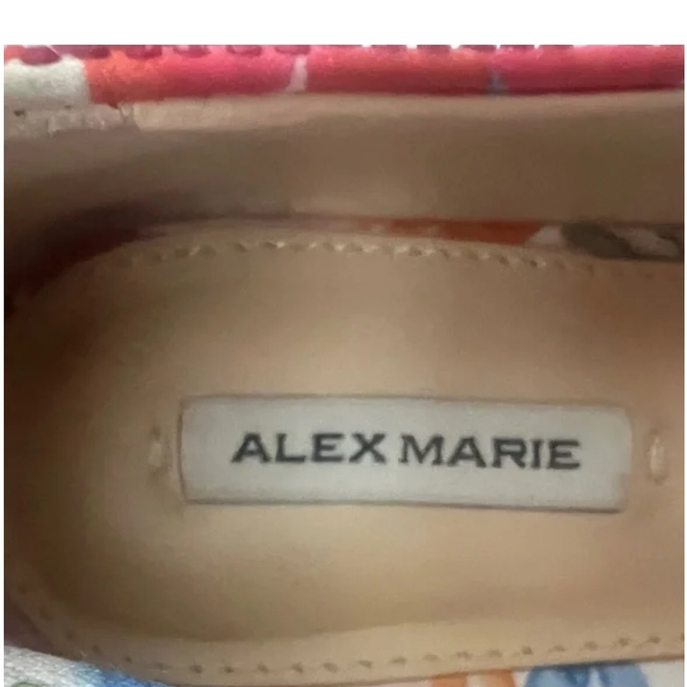Alex Marie Colorful Rhinestone Flats - Picture 3 of 7